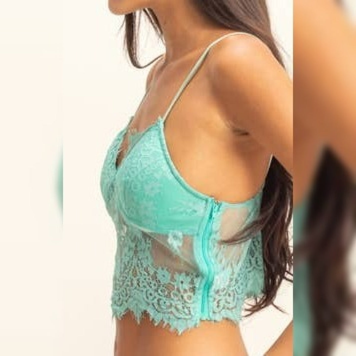 Mint Cherie Top