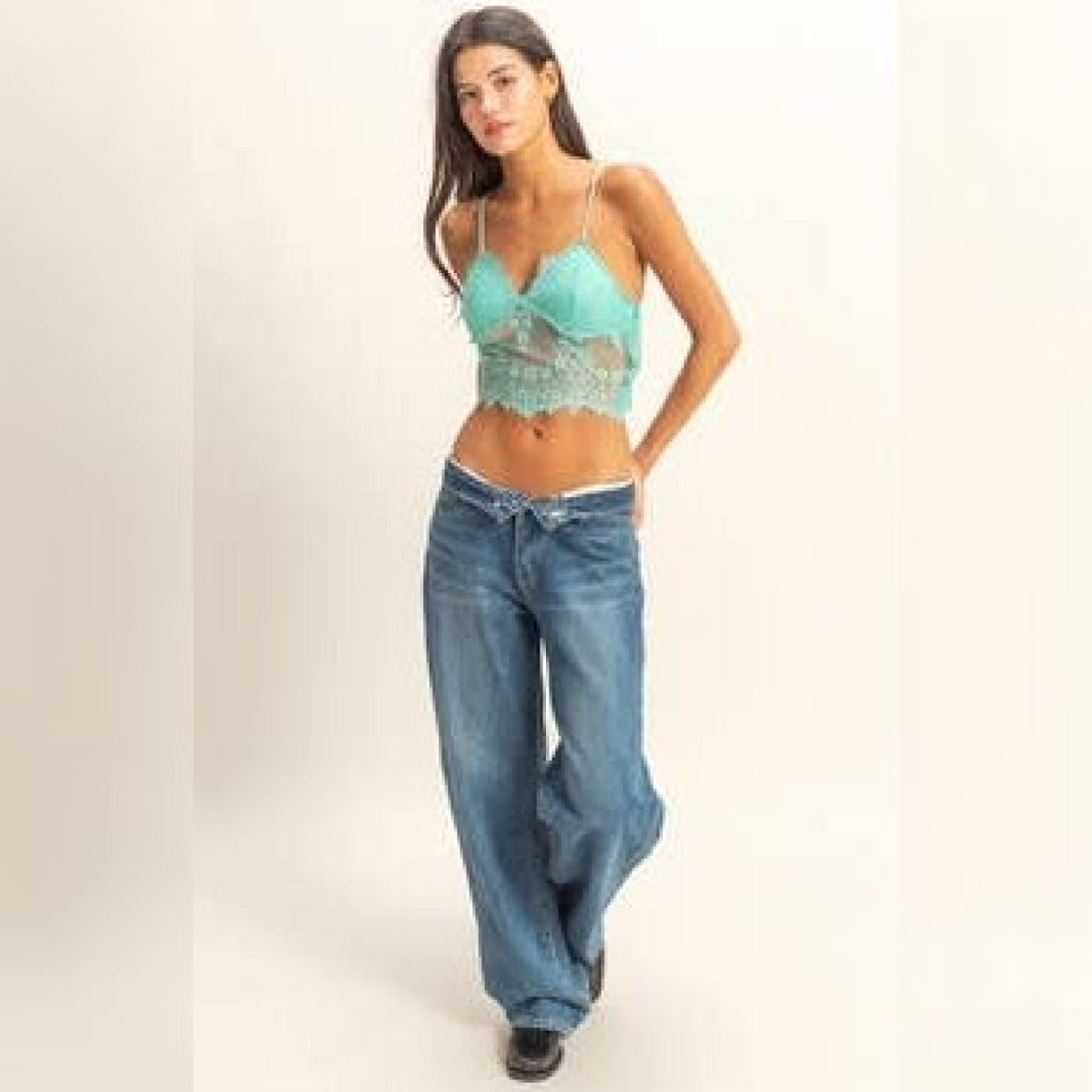 Mint Cherie Top