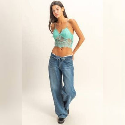 Mint Cherie Top