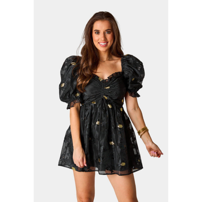 Colby Puff Sleeve Mini Dress