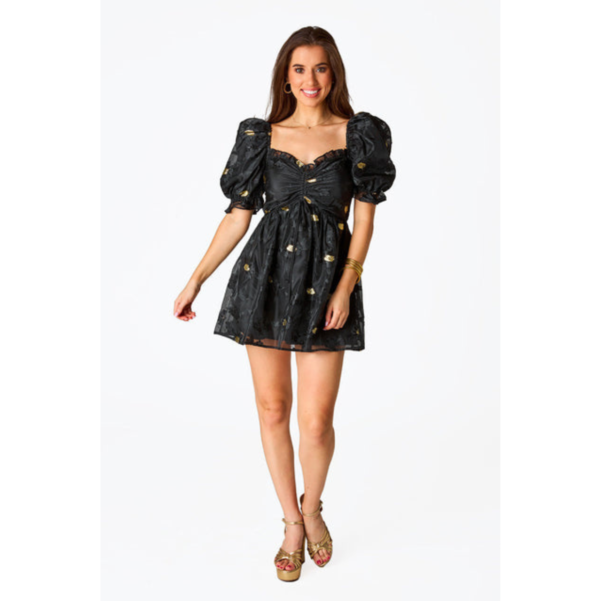 Colby Puff Sleeve Mini Dress