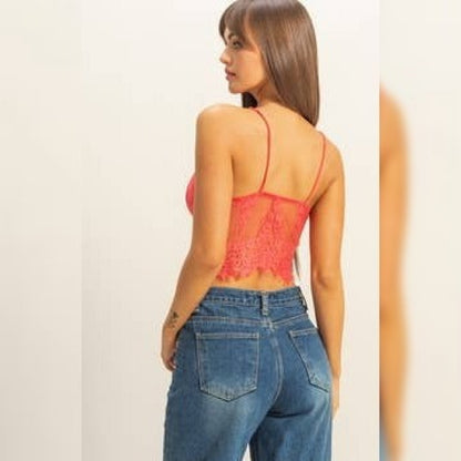Coral Fiesta Top