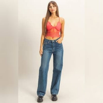Coral Fiesta Top