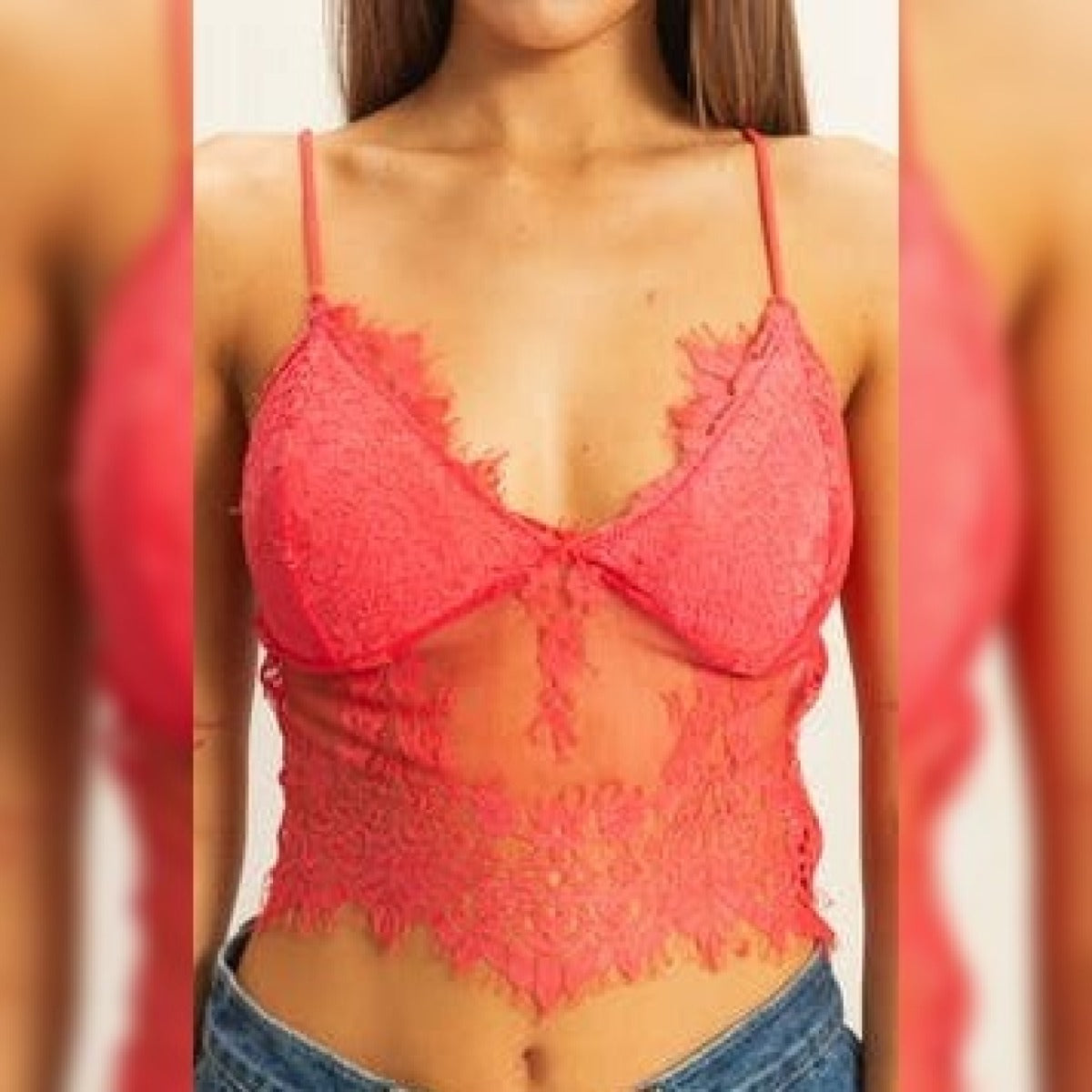 Coral Fiesta Top