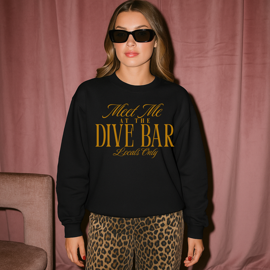 Dive Bar Crewneck Sweatshirt