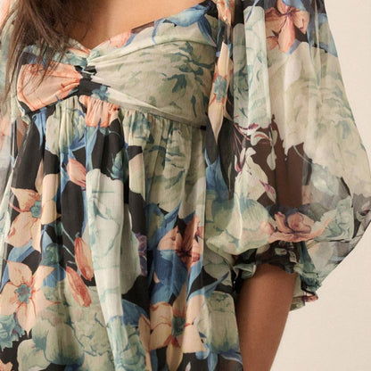 Floral Dream Babydoll Dress
