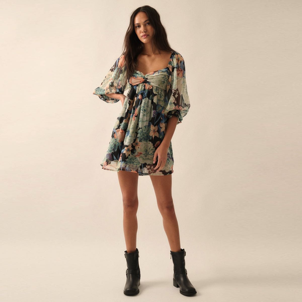 Floral Dream Babydoll Dress
