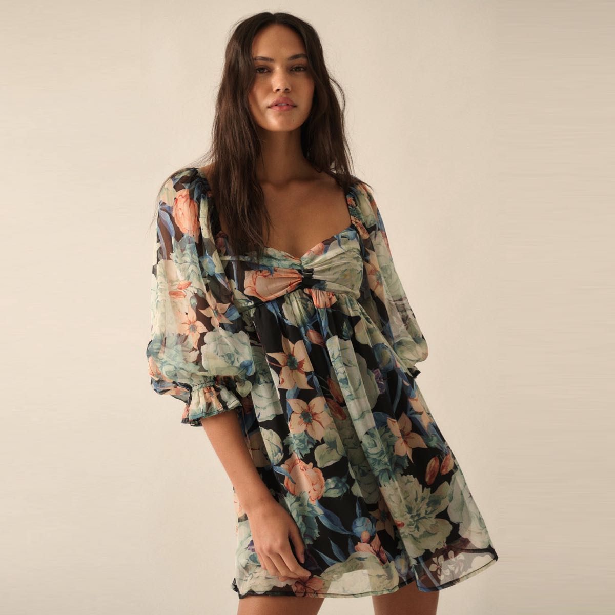 Floral Dream Babydoll Dress