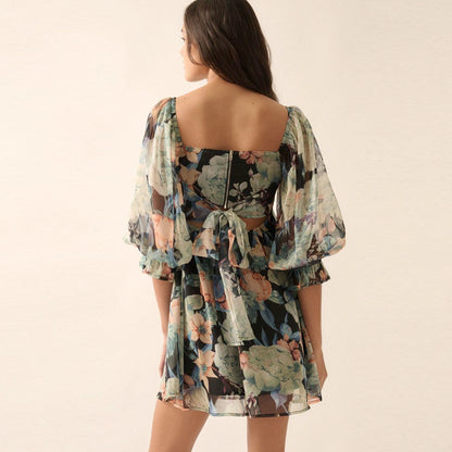 Floral Dream Babydoll Dress