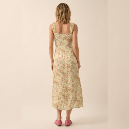 Harlow Crepe Midi Dress