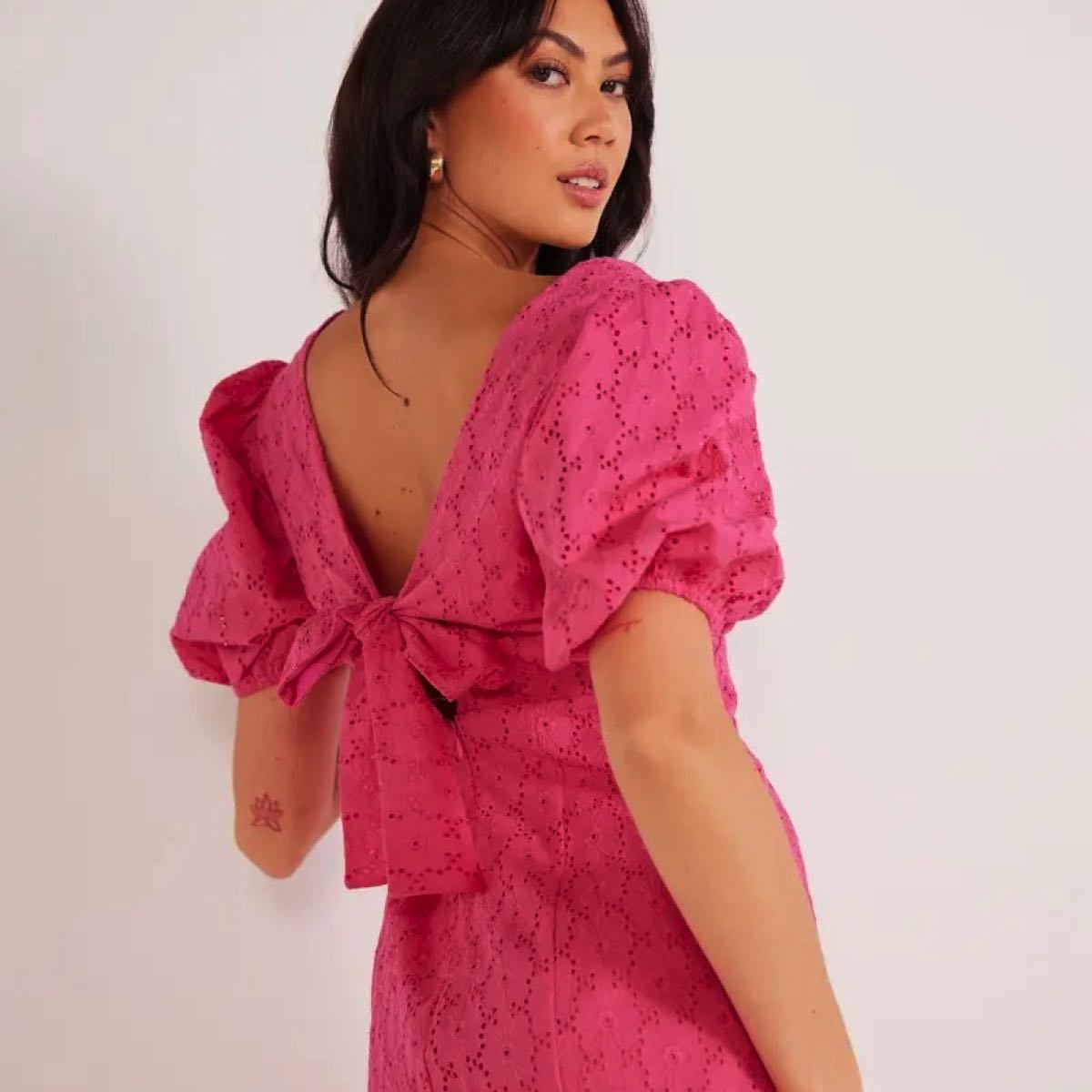 Jayne Broderie Mini Dress