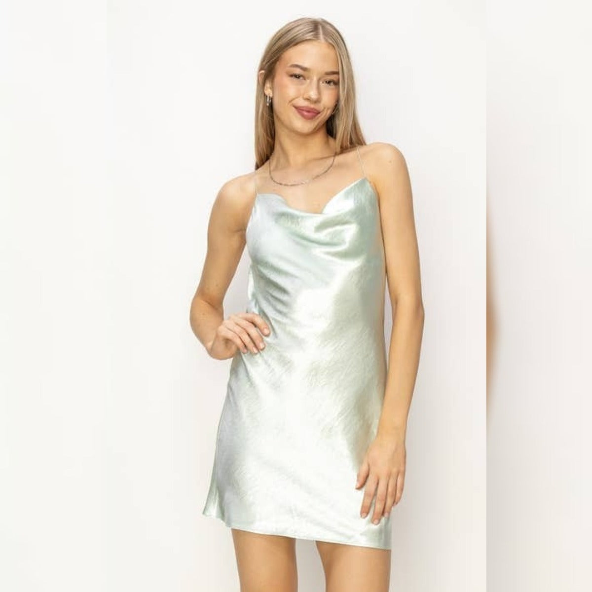 Light Lilac Mini Dress