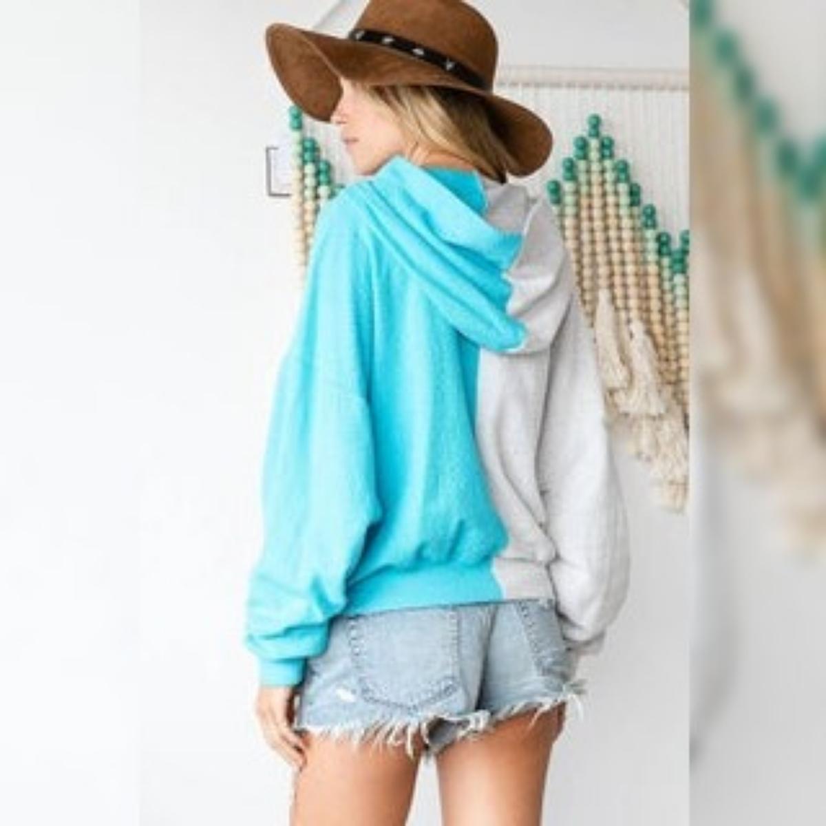 Color Block Hoodie