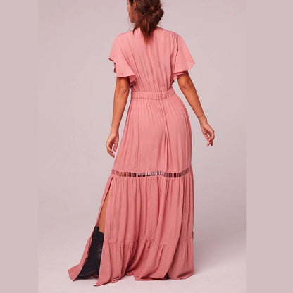 All You Need is Love Mauve Maxi Dress Band Of Gypsies 