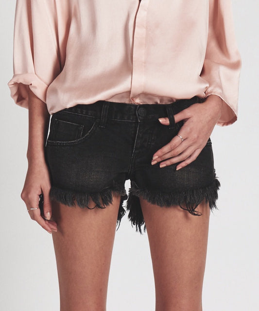 Bonita Low Waist Shorts in Double Bass One X One Teaspoon 