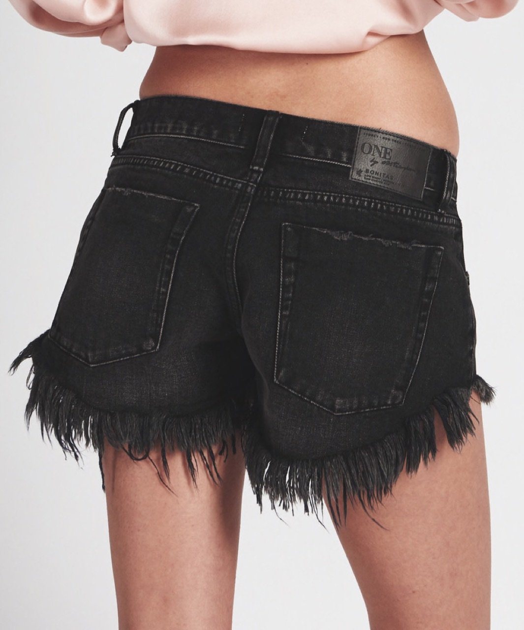 Bonita Low Waist Shorts in Double Bass One X One Teaspoon 