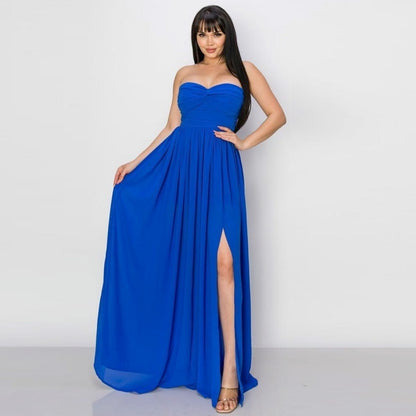 Cobalt Dreams Maxi Dress