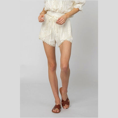 Eyre Eyelet Shorts do not display 