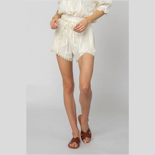 Eyre Eyelet Shorts do not display 