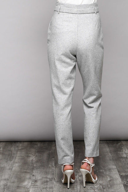 Grey Belted Trouser pant Do+Be 