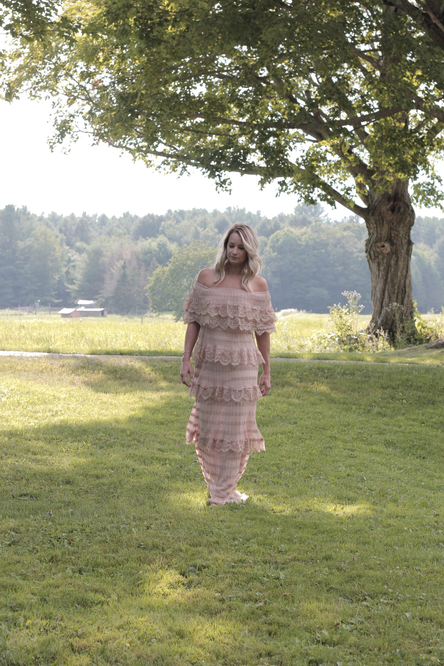 Vintage Tier Dress L'atiste 