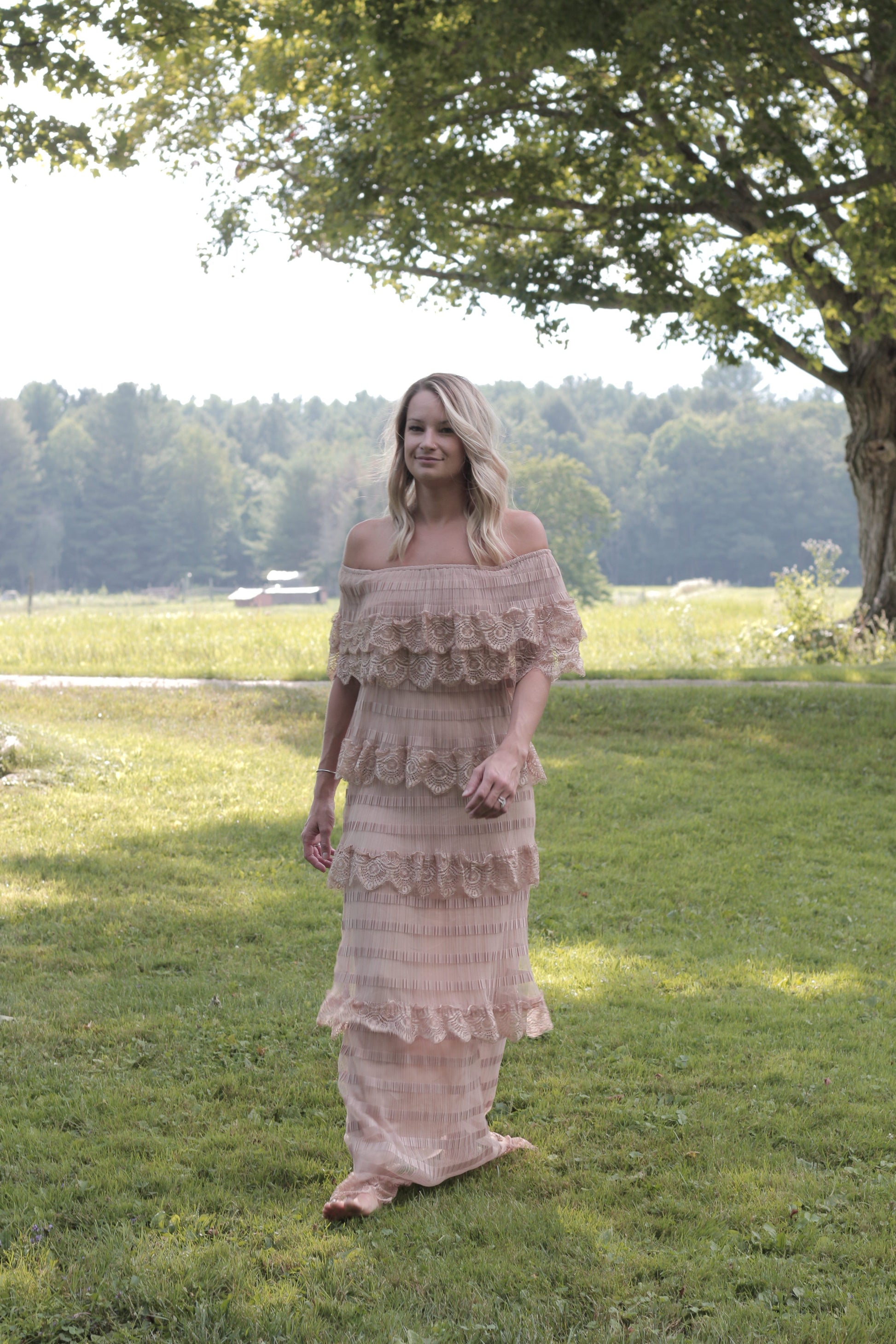 Vintage Tier Dress L'atiste 