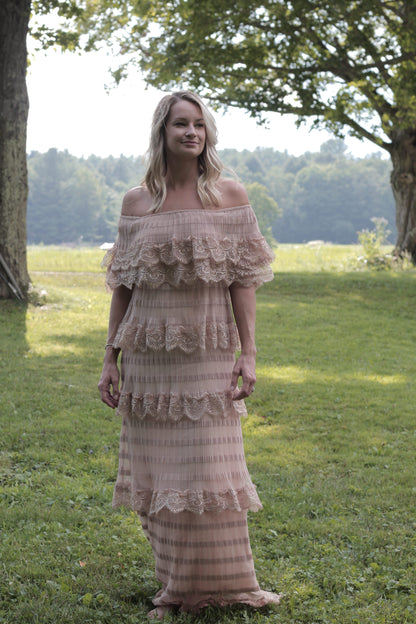 Vintage Tier Dress L'atiste 