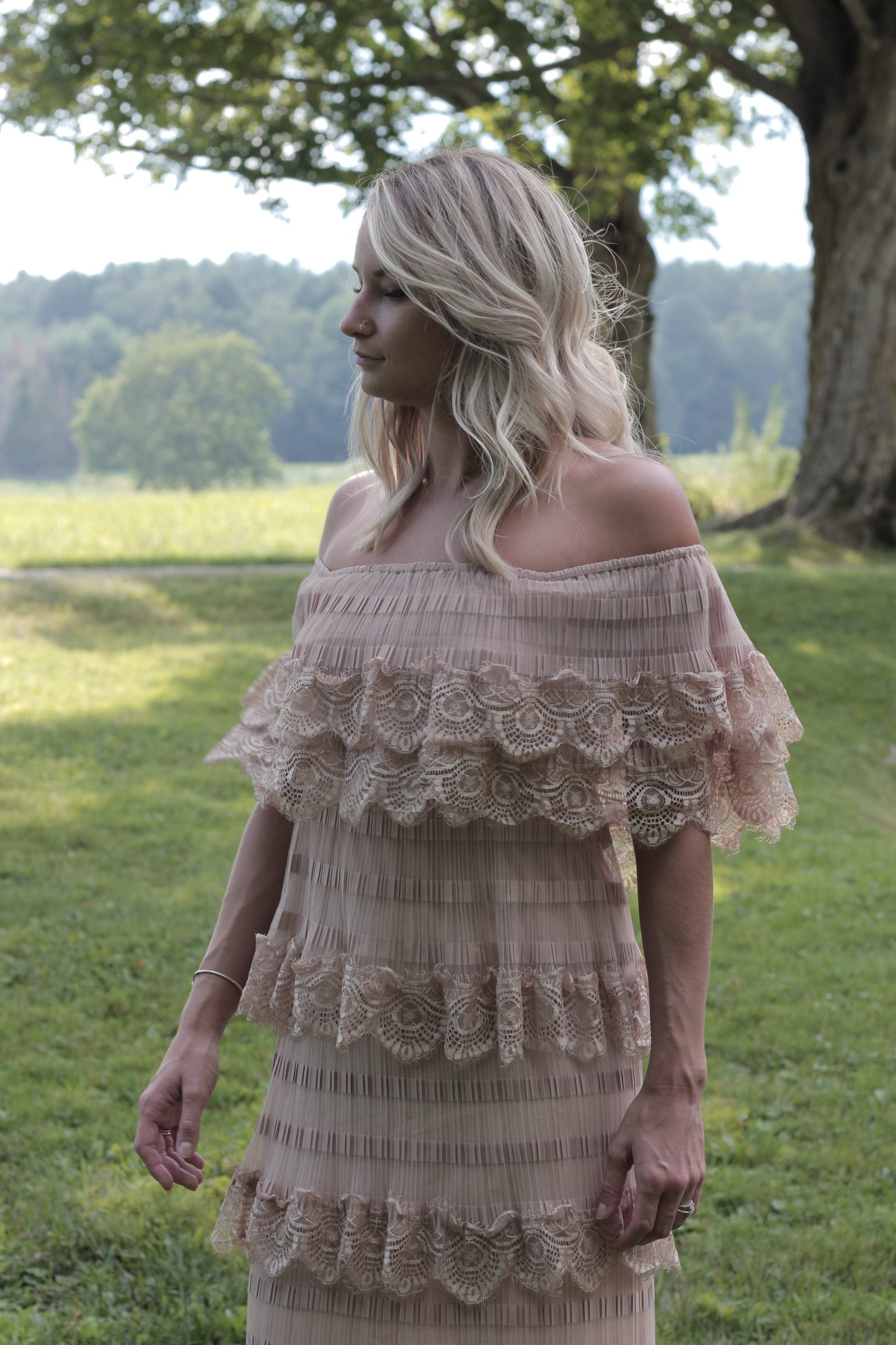 Vintage Tier Dress L'atiste 