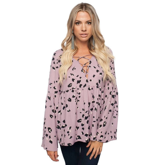Kathy Lazy Lion Blouse