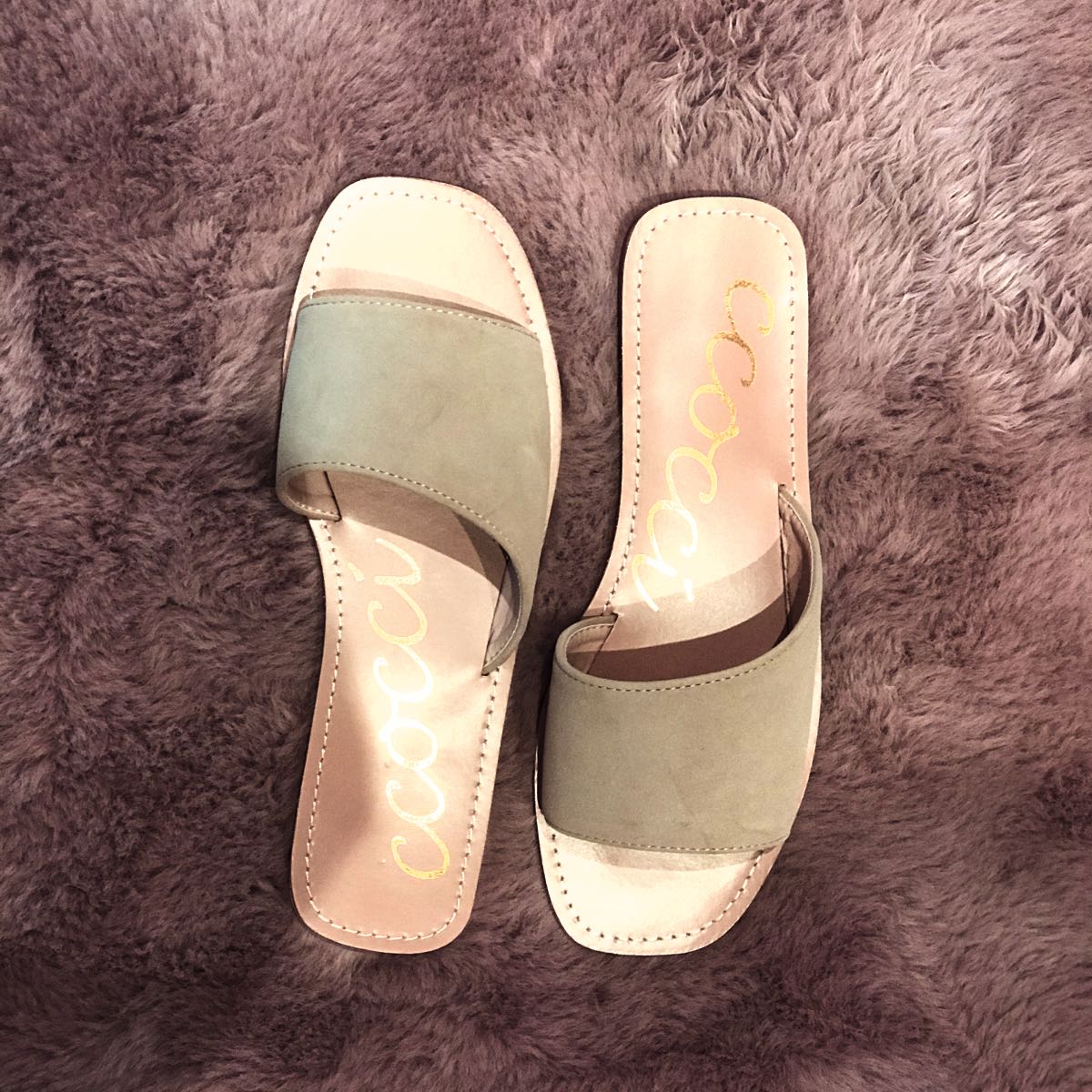 Maui Slides in Taupe