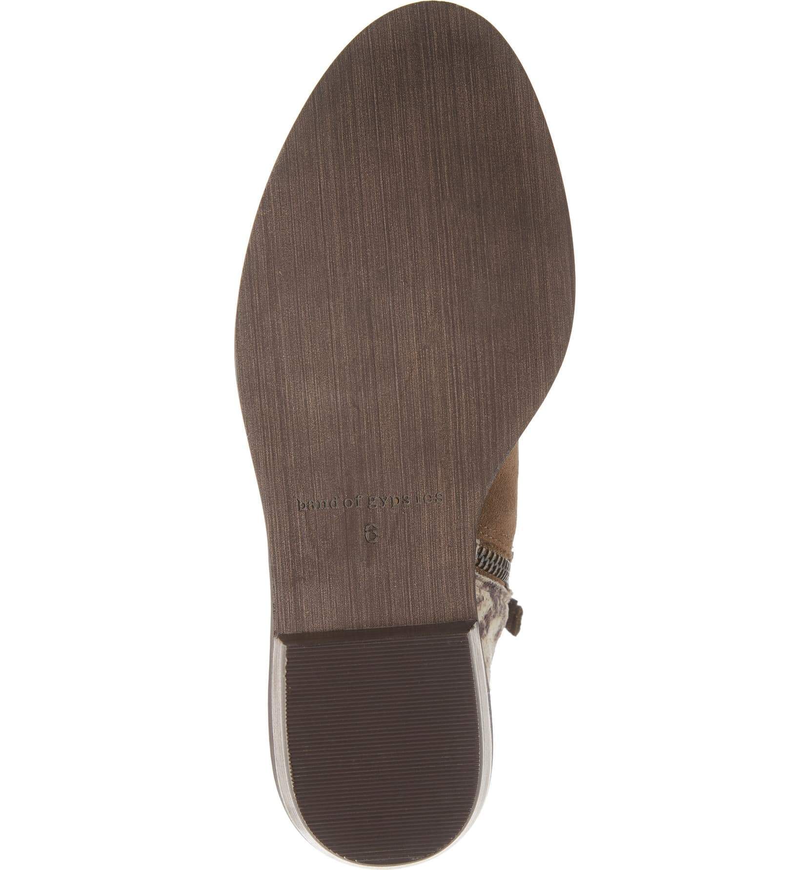 Montrose Natural Snake Skin Leather Booties Band Of Gypsies 