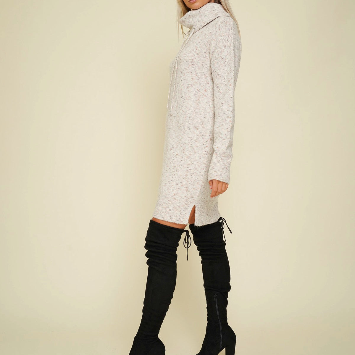Oatmeal Sweater Dress