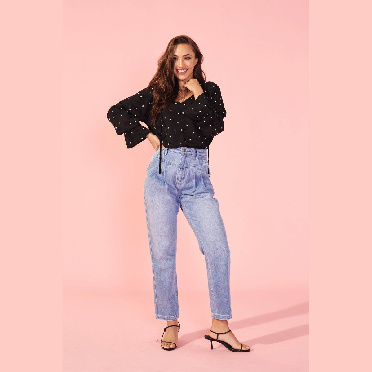 Ollie Tuck 80's Jeans MinkPink 